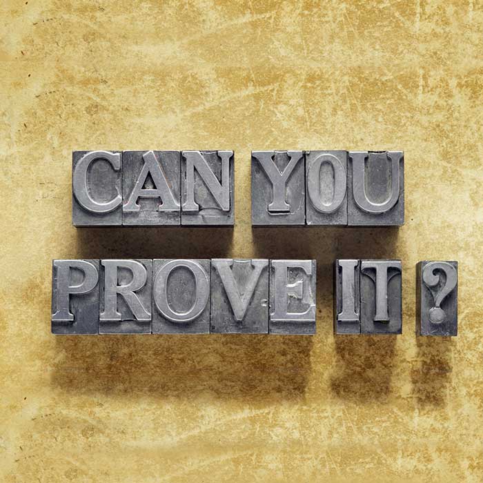 prove it: brand proof points